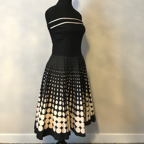 Ruby Rox Cocktail Strapless Skater Dress - Picture 3 of 7